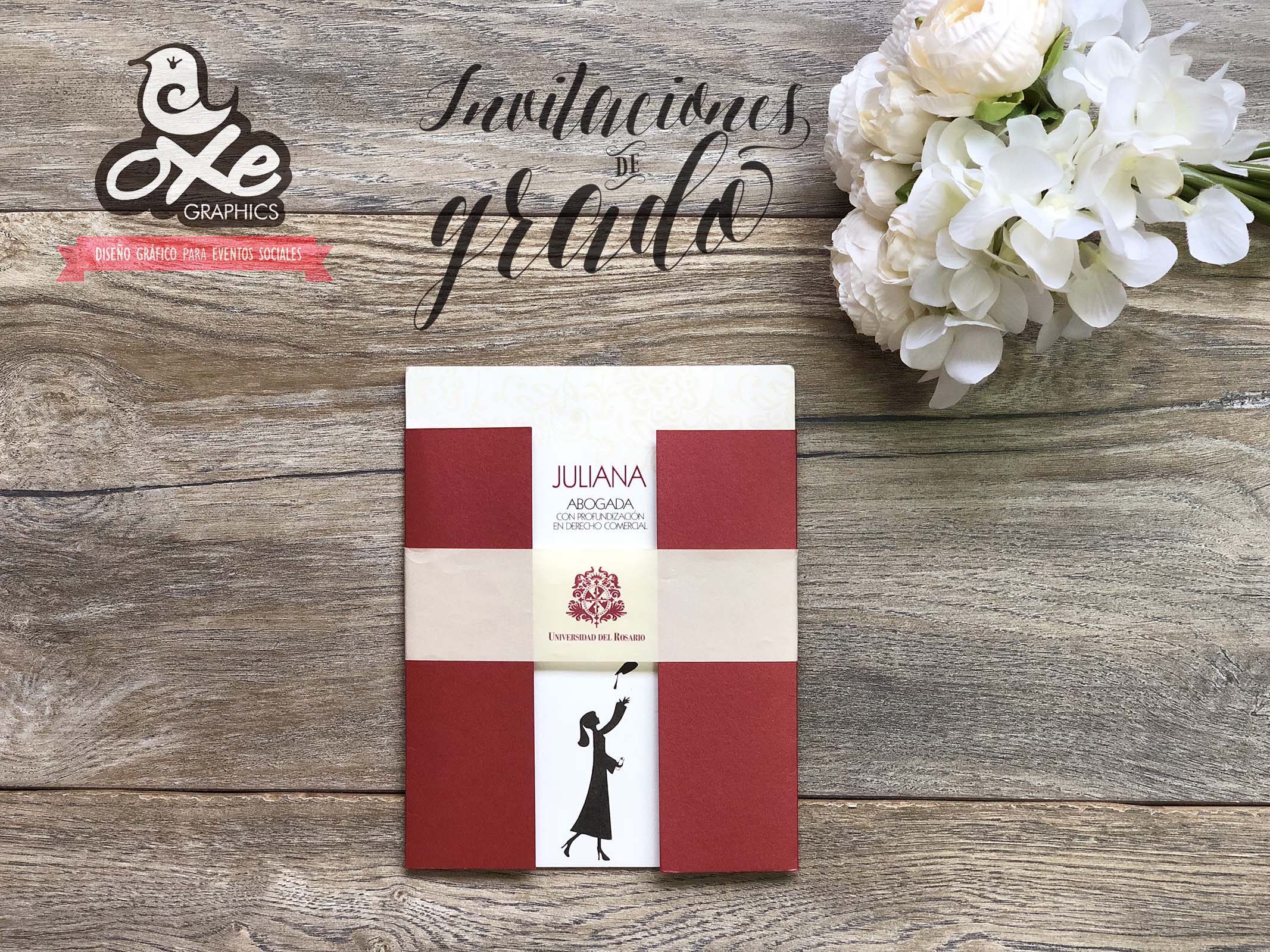VER CATALOGO DE TARJETAS DE INVITACIÓN PARA GRADOS - OXEGRAPHICS